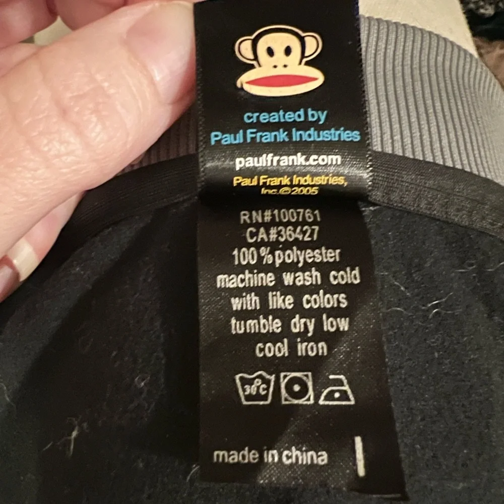 🚫SOLD🚫 Vintage Y2K Paul Frank Skurvy Skull & Bones Track Jacket - Picture 8 of 8